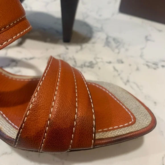 Celine authentic Sandals size 7-37 - Picture 8 of 15